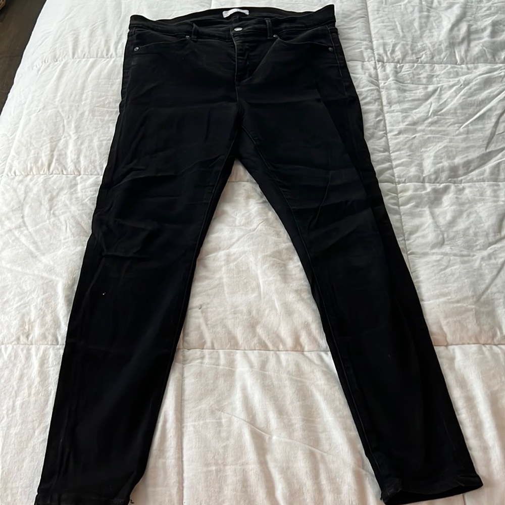 Loft black legging jeans